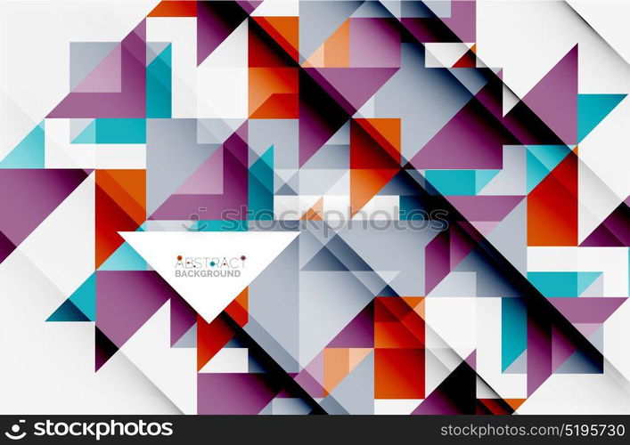 Triangle pattern design background. Triangle pattern design background. Vector business or technology presentation template, brochure or flyer pattern, or geometric web banner