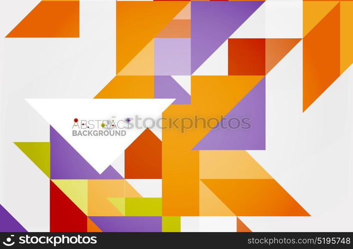 Triangle pattern design background. Triangle pattern design background. Vector business or technology presentation template, brochure or flyer pattern, or geometric web banner