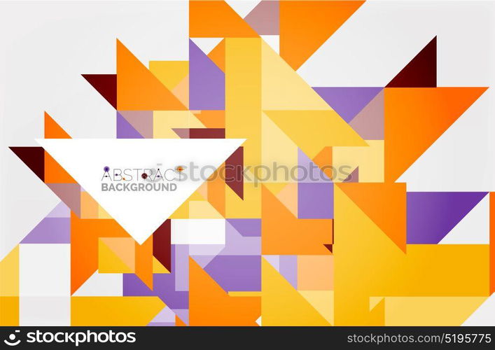 Triangle pattern design background. Triangle pattern design background. Vector business or technology presentation template, brochure or flyer pattern, or geometric web banner