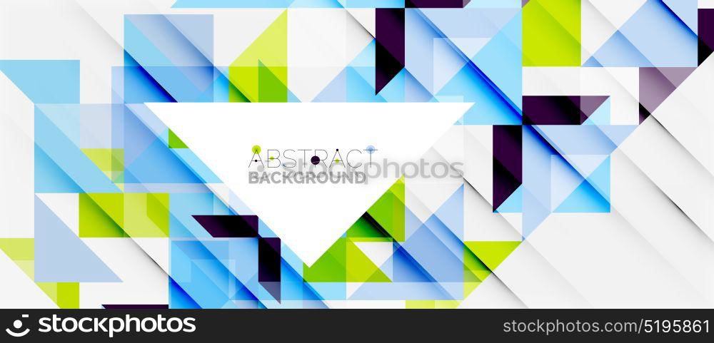 Triangle pattern design background. Triangle pattern design background. Vector business or technology presentation template, brochure or flyer pattern, or geometric web banner