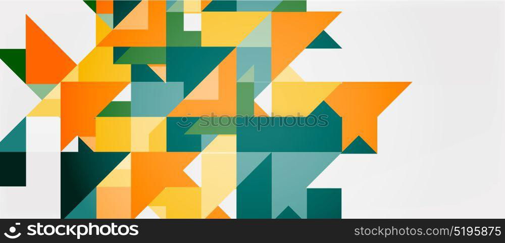 Triangle pattern design background. Triangle pattern design background. Vector business or technology presentation template, brochure or flyer pattern, or geometric web banner