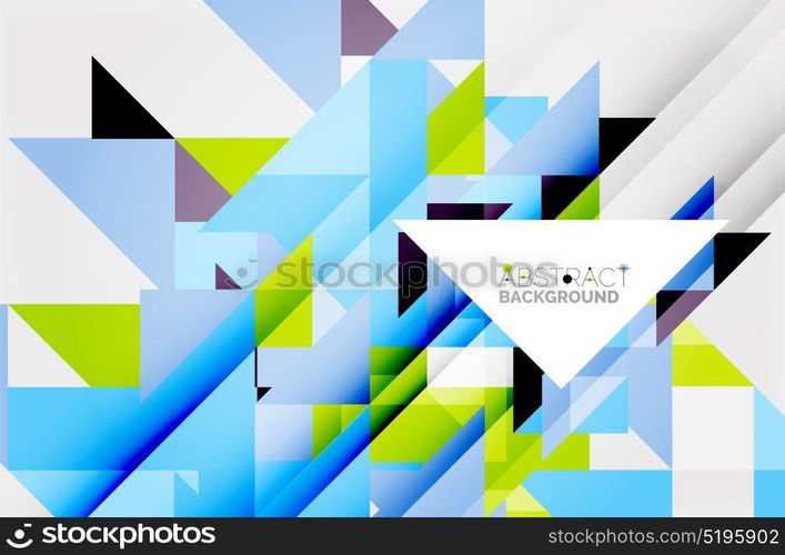 Triangle pattern design background. Triangle pattern design background. Vector business or technology presentation template, brochure or flyer pattern, or geometric web banner