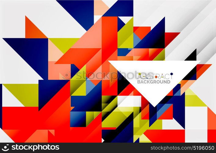 Triangle pattern design background. Triangle pattern design background. Vector business or technology presentation template, brochure or flyer pattern, or geometric web banner