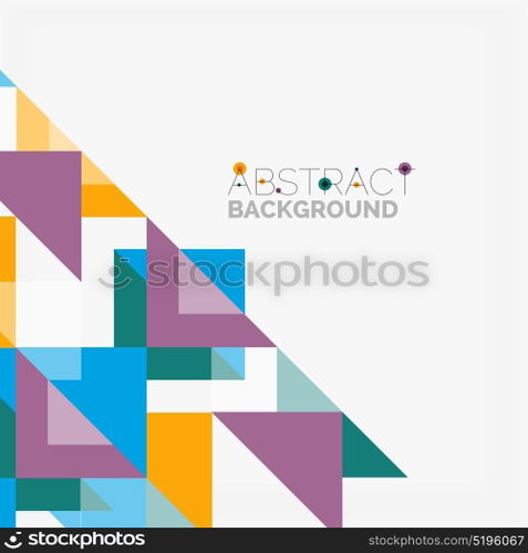 Triangle pattern design background. Triangle pattern design background. Vector business or technology presentation template, brochure or flyer pattern, or geometric web banner