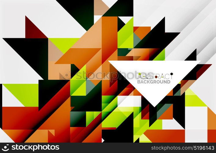 Triangle pattern design background. Triangle pattern design background. Vector business or technology presentation template, brochure or flyer pattern, or geometric web banner