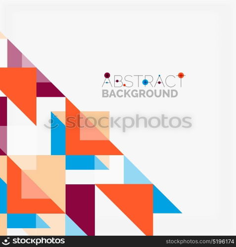 Triangle pattern design background. Triangle pattern design background. Vector business or technology presentation template, brochure or flyer pattern, or geometric web banner
