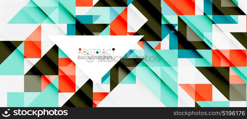 Triangle pattern design background. Triangle pattern design background. Vector business or technology presentation template, brochure or flyer pattern, or geometric web banner