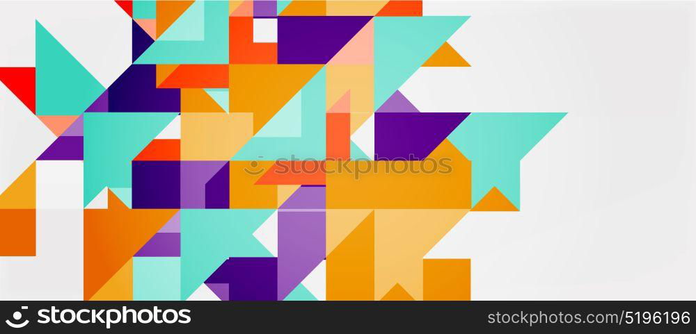 Triangle pattern design background. Triangle pattern design background. Vector business or technology presentation template, brochure or flyer pattern, or geometric web banner