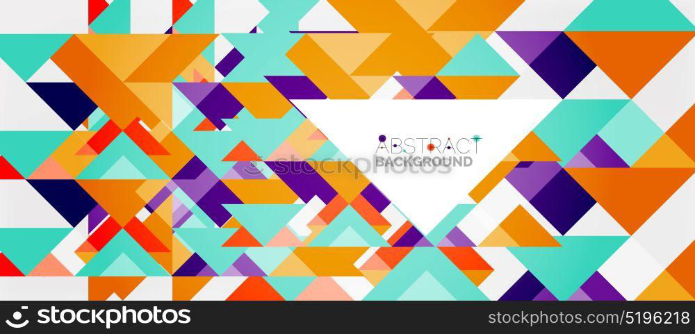 Triangle pattern design background. Triangle pattern design background. Vector business or technology presentation template, brochure or flyer pattern, or geometric web banner