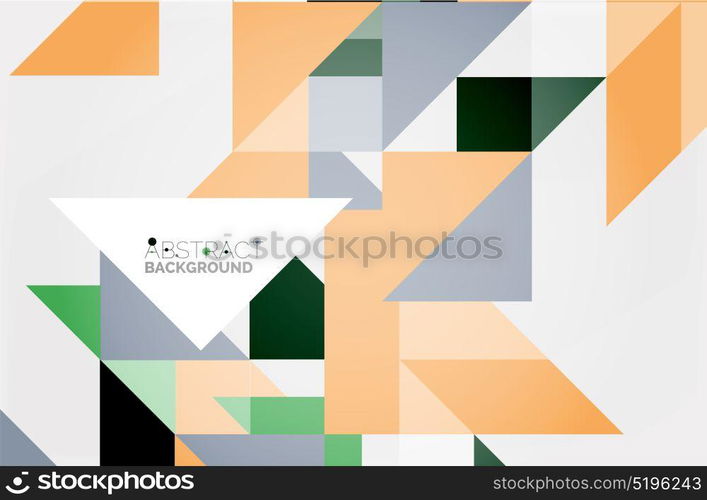 Triangle pattern design background. Triangle pattern design background. Vector business or technology presentation template, brochure or flyer pattern, or geometric web banner