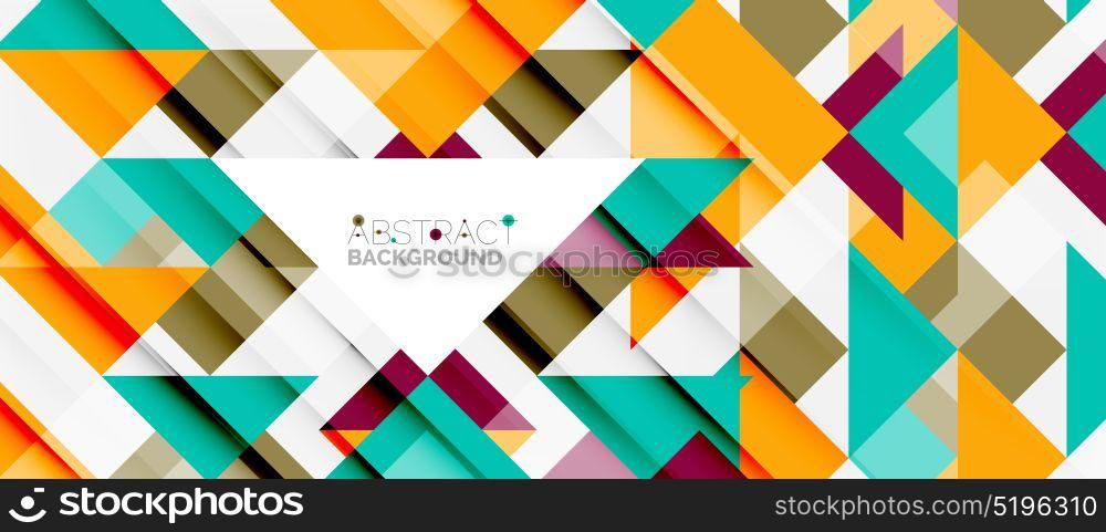Triangle pattern design background. Triangle pattern design background. Vector business or technology presentation template, brochure or flyer pattern, or geometric web banner
