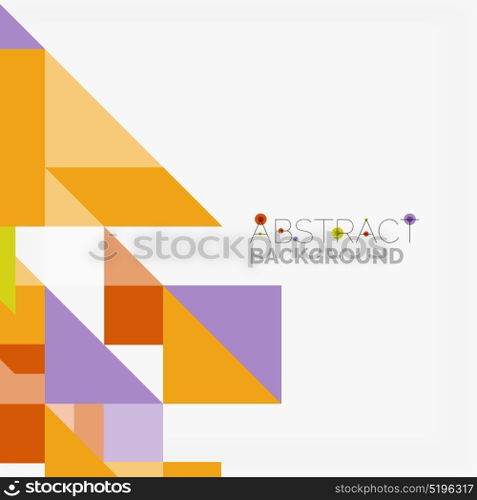 Triangle pattern design background. Triangle pattern design background. Vector business or technology presentation template, brochure or flyer pattern, or geometric web banner
