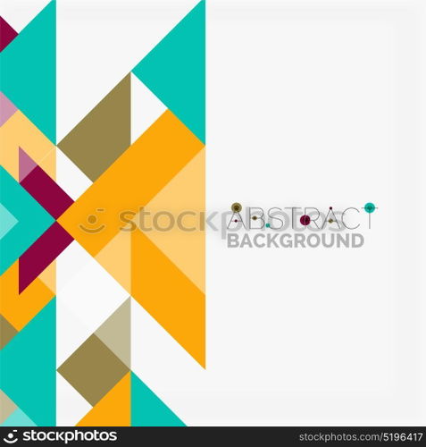 Triangle pattern design background. Triangle pattern design background. Vector business or technology presentation template, brochure or flyer pattern, or geometric web banner