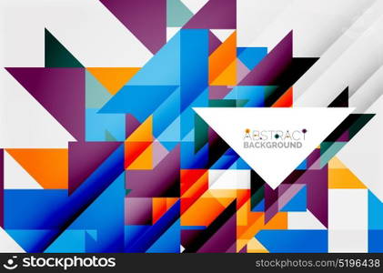 Triangle pattern design background. Triangle pattern design background. Vector business or technology presentation template, brochure or flyer pattern, or geometric web banner
