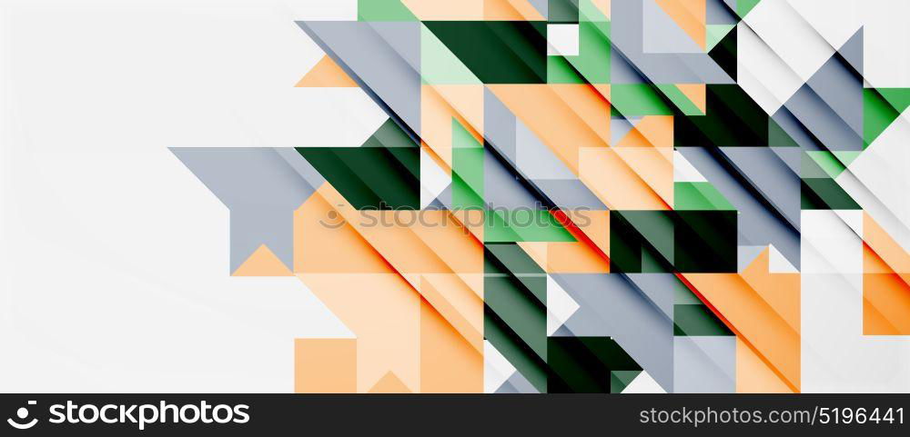 Triangle pattern design background. Triangle pattern design background. Vector business or technology presentation template, brochure or flyer pattern, or geometric web banner