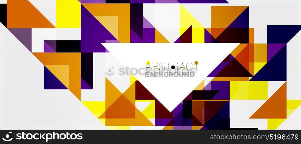 Triangle pattern design background. Triangle pattern design background. Vector business or technology presentation template, brochure or flyer pattern, or geometric web banner