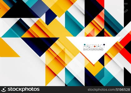 Triangle pattern design background. Triangle pattern design background. Vector business or technology presentation template, brochure or flyer pattern, or geometric web banner