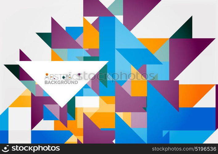 Triangle pattern design background. Triangle pattern design background. Vector business or technology presentation template, brochure or flyer pattern, or geometric web banner