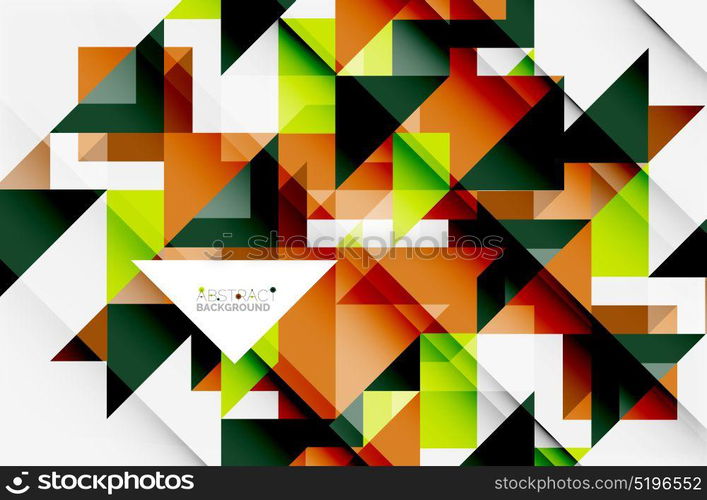 Triangle pattern design background. Triangle pattern design background. Vector business or technology presentation template, brochure or flyer pattern, or geometric web banner