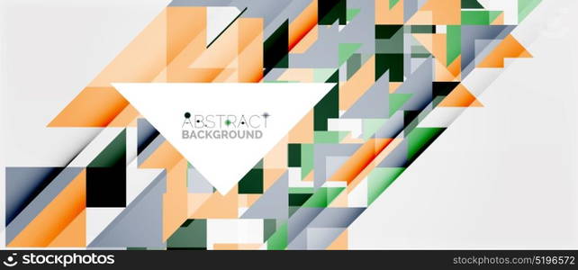 Triangle pattern design background. Triangle pattern design background. Vector business or technology presentation template, brochure or flyer pattern, or geometric web banner