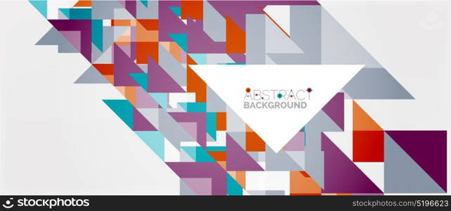 Triangle pattern design background. Triangle pattern design background. Vector business or technology presentation template, brochure or flyer pattern, or geometric web banner
