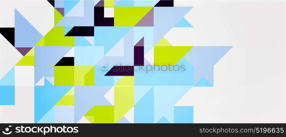 Triangle pattern design background. Triangle pattern design background. Vector business or technology presentation template, brochure or flyer pattern, or geometric web banner
