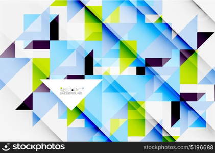 Triangle pattern design background. Triangle pattern design background. Vector business or technology presentation template, brochure or flyer pattern, or geometric web banner