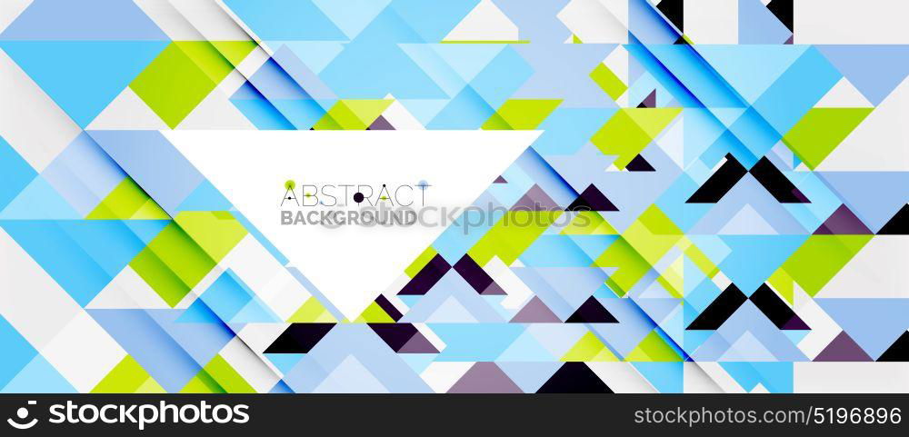 Triangle pattern design background. Triangle pattern design background. Vector business or technology presentation template, brochure or flyer pattern, or geometric web banner