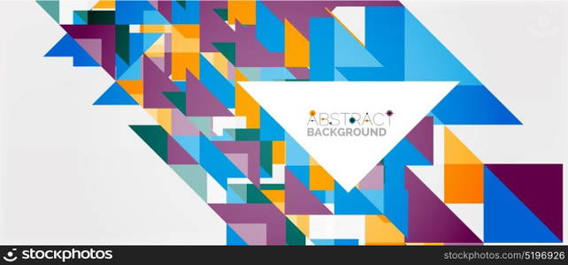 Triangle pattern design background. Triangle pattern design background. Vector business or technology presentation template, brochure or flyer pattern, or geometric web banner