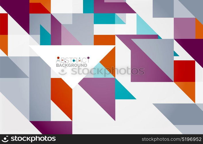Triangle pattern design background. Triangle pattern design background. Vector business or technology presentation template, brochure or flyer pattern, or geometric web banner