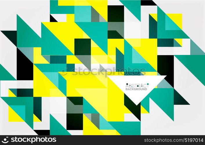 Triangle pattern design background. Triangle pattern design background. Vector business or technology presentation template, brochure or flyer pattern, or geometric web banner
