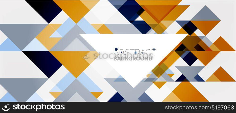 Triangle pattern design background. Triangle pattern design background. Vector business or technology presentation template, brochure or flyer pattern, or geometric web banner