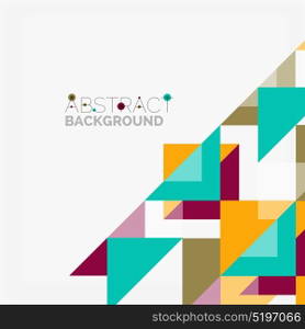 Triangle pattern design background. Triangle pattern design background. Vector business or technology presentation template, brochure or flyer pattern, or geometric web banner