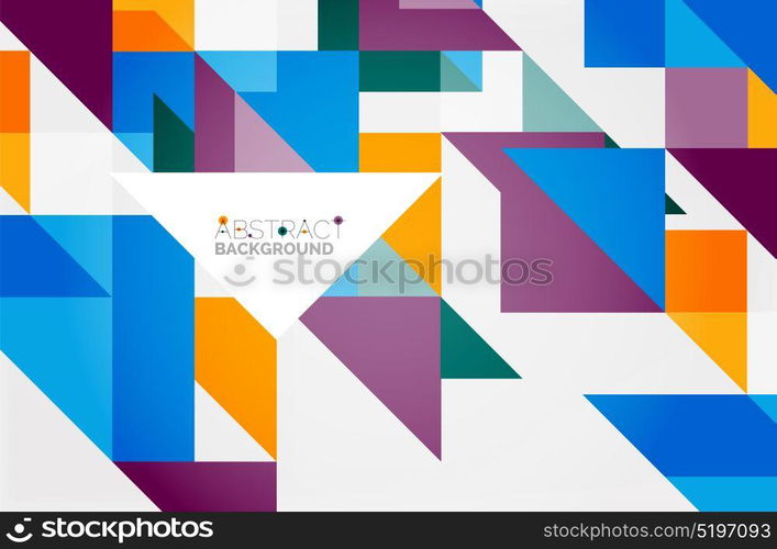 Triangle pattern design background. Triangle pattern design background. Vector business or technology presentation template, brochure or flyer pattern, or geometric web banner