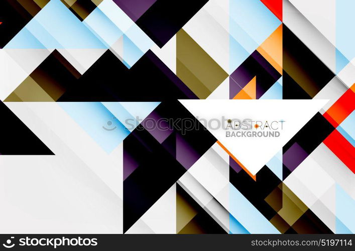 Triangle pattern design background. Triangle pattern design background. Vector business or technology presentation template, brochure or flyer pattern, or geometric web banner