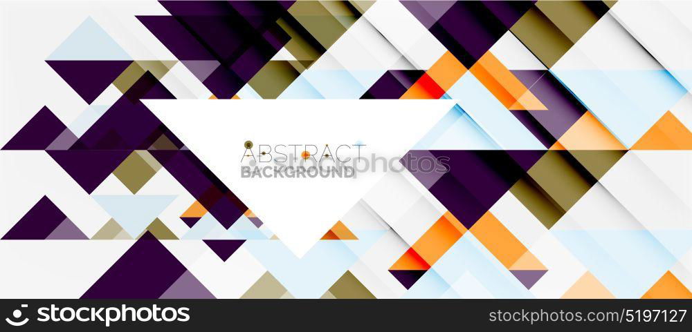 Triangle pattern design background. Triangle pattern design background. Vector business or technology presentation template, brochure or flyer pattern, or geometric web banner