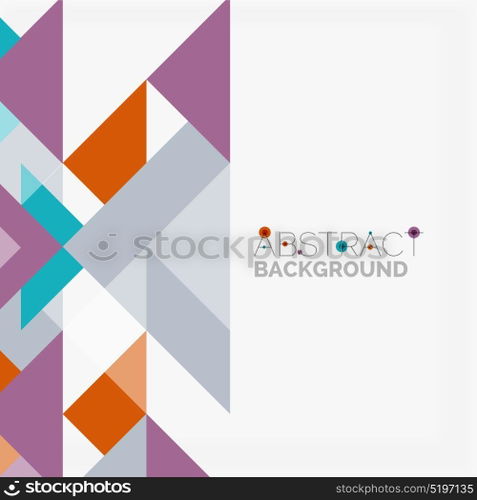 Triangle pattern design background. Triangle pattern design background. Vector business or technology presentation template, brochure or flyer pattern, or geometric web banner