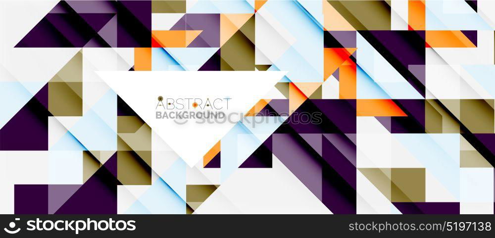 Triangle pattern design background. Triangle pattern design background. Vector business or technology presentation template, brochure or flyer pattern, or geometric web banner