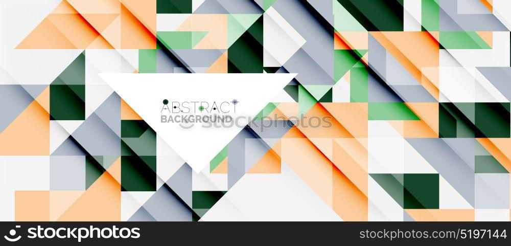 Triangle pattern design background. Triangle pattern design background. Vector business or technology presentation template, brochure or flyer pattern, or geometric web banner