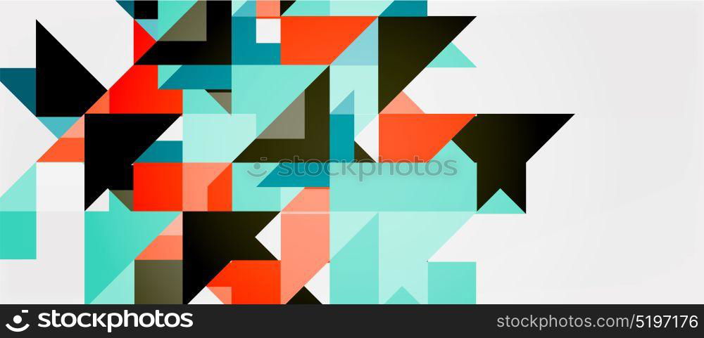 Triangle pattern design background. Triangle pattern design background. Vector business or technology presentation template, brochure or flyer pattern, or geometric web banner