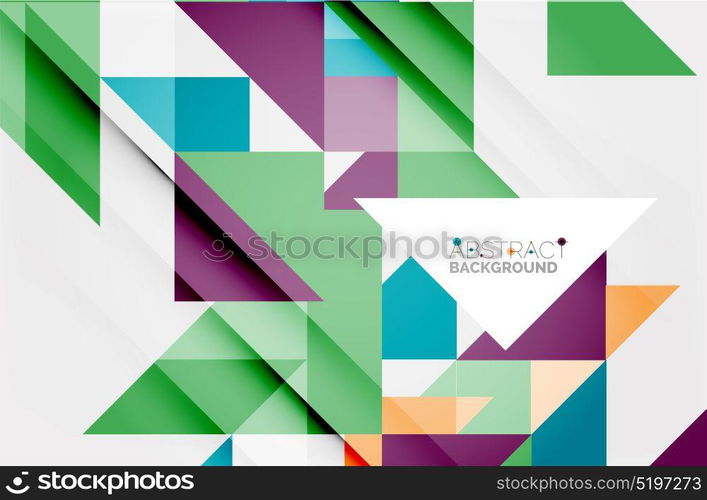 Triangle pattern design background. Triangle pattern design background. Vector business or technology presentation template, brochure or flyer pattern, or geometric web banner