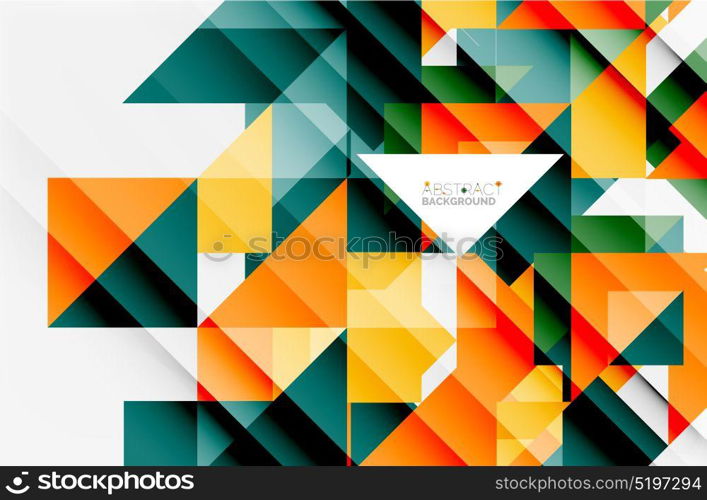 Triangle pattern design background. Triangle pattern design background. Vector business or technology presentation template, brochure or flyer pattern, or geometric web banner