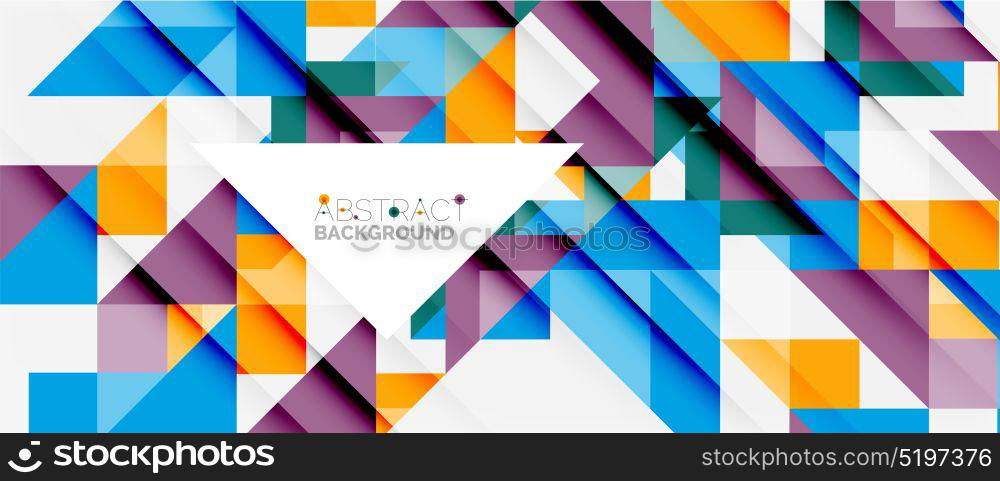 Triangle pattern design background. Triangle pattern design background. Vector business or technology presentation template, brochure or flyer pattern, or geometric web banner