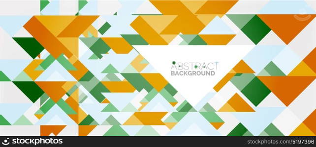 Triangle pattern design background. Triangle pattern design background. Vector business or technology presentation template, brochure or flyer pattern, or geometric web banner