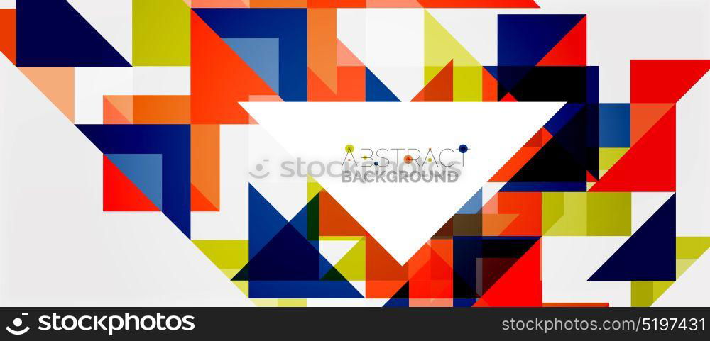 Triangle pattern design background. Triangle pattern design background. Vector business or technology presentation template, brochure or flyer pattern, or geometric web banner