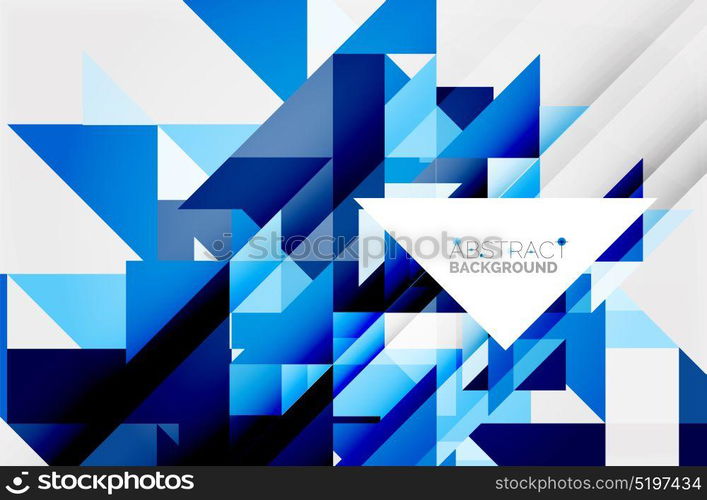 Triangle pattern design background. Triangle pattern design background. Vector business or technology presentation template, brochure or flyer pattern, or geometric web banner