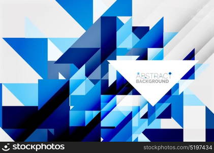 Triangle pattern design background. Triangle pattern design background. Vector business or technology presentation template, brochure or flyer pattern, or geometric web banner