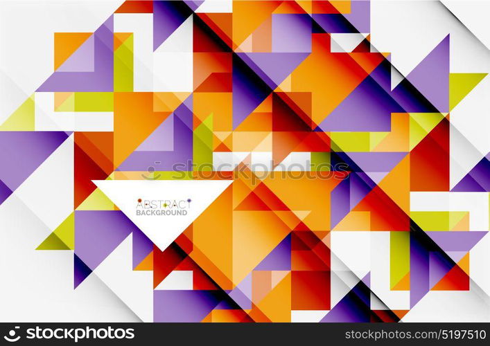Triangle pattern design background. Triangle pattern design background. Vector business or technology presentation template, brochure or flyer pattern, or geometric web banner