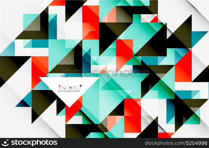 Triangle pattern design background. Triangle pattern design background. Vector business or technology presentation template, brochure or flyer pattern, or geometric web banner