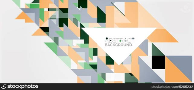 Triangle pattern design background. Triangle pattern design background. Vector business or technology presentation template, brochure or flyer pattern, or geometric web banner